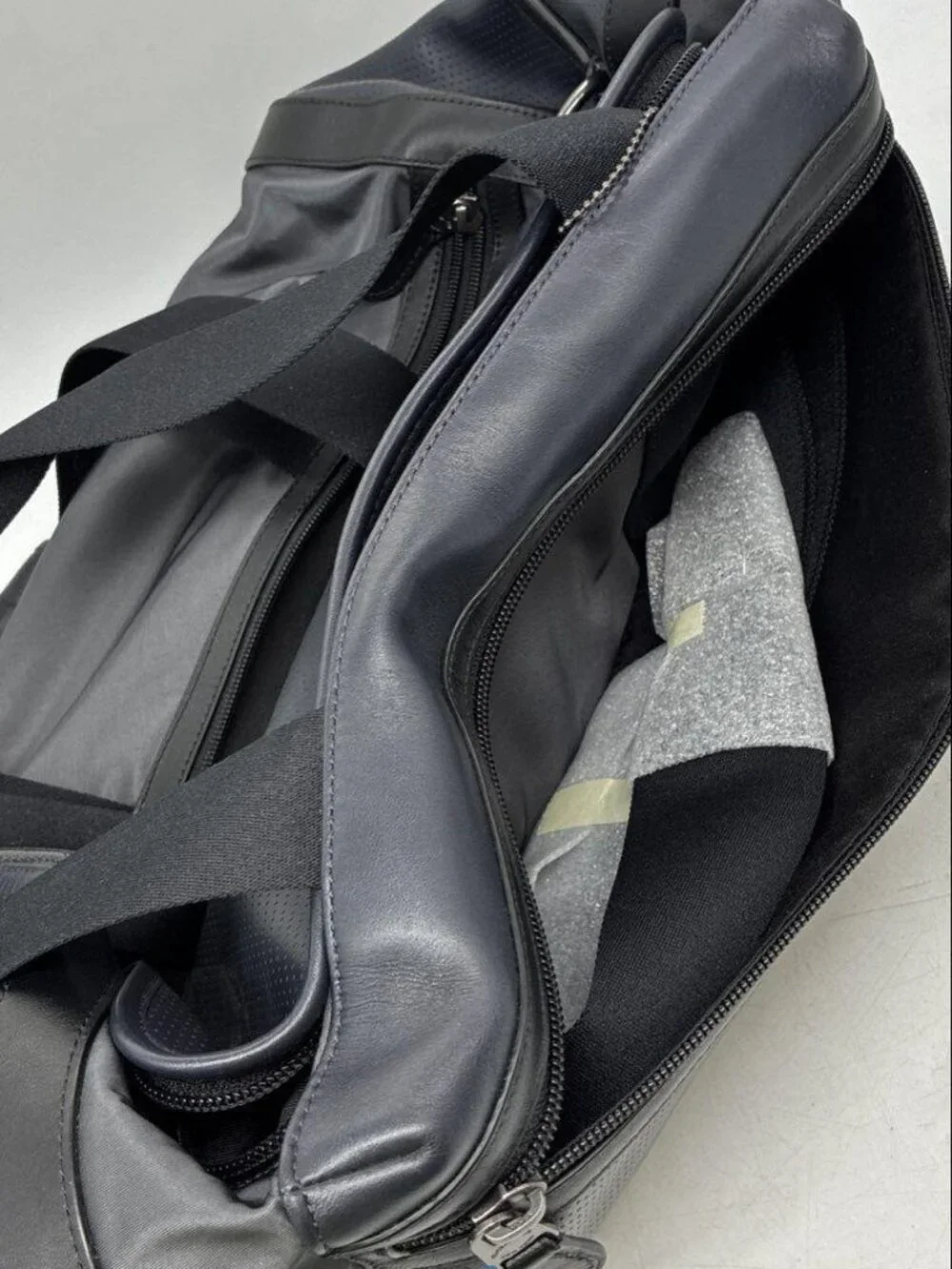 Coach Perforated Leather Explorer Duffel Bag (Style F56875) - Picture 11 of 14